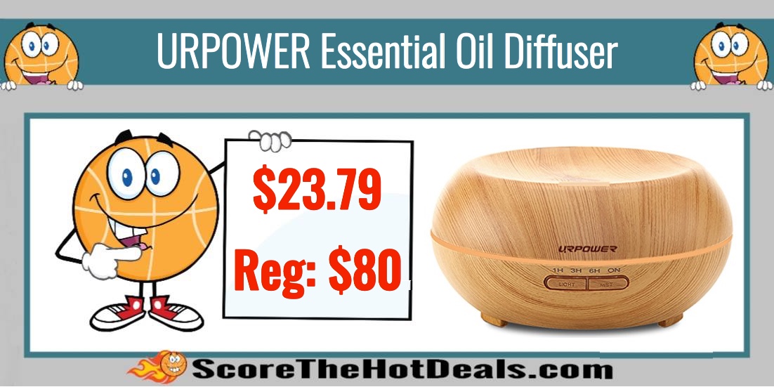 URPOWER Aromatherapy Essential Oil Diffuser