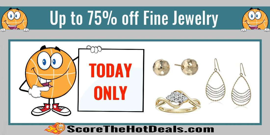Up to 75% off Fine Jewelry