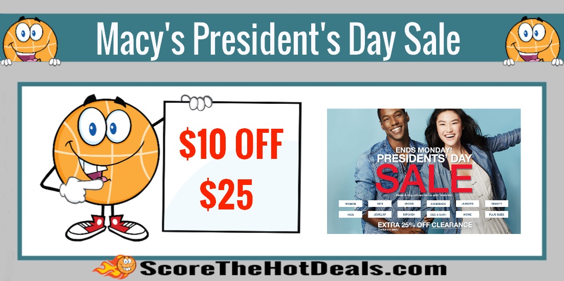 Macy's President's Day Sale