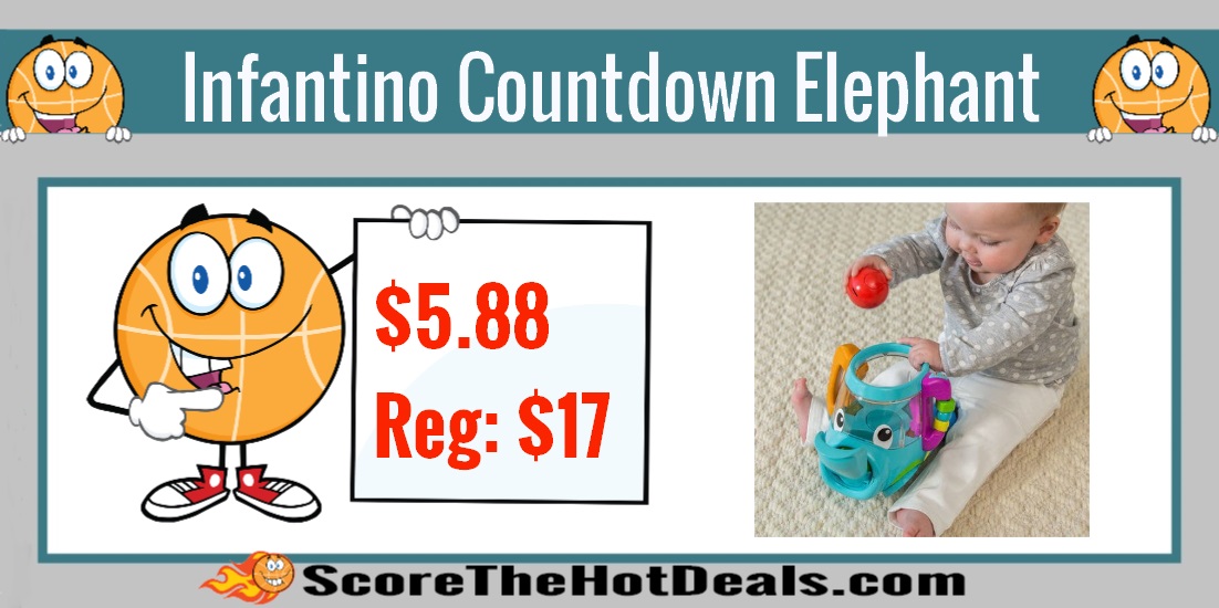 Infantino Countdown Elephant