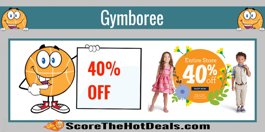 Save 40% Off At Gymboree