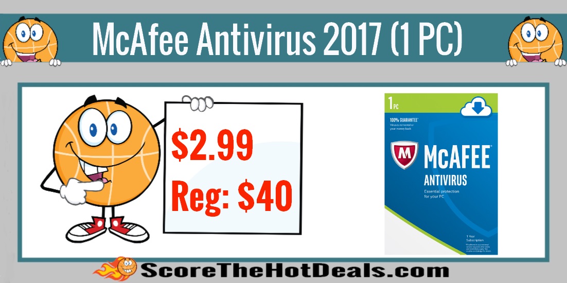 McAfee AntiVirus 2017