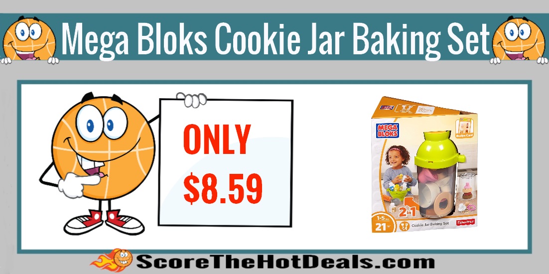 Mega Bloks First Builders Cookie Jar Baking Set