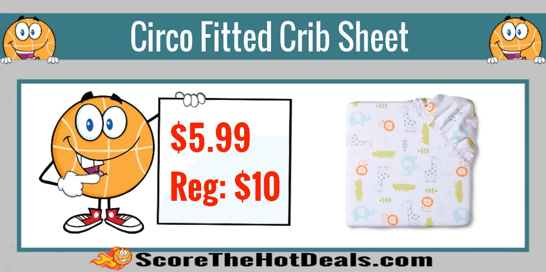 Circo Fitted Crib Sheet