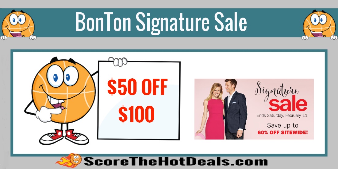BonTon Signature Sale