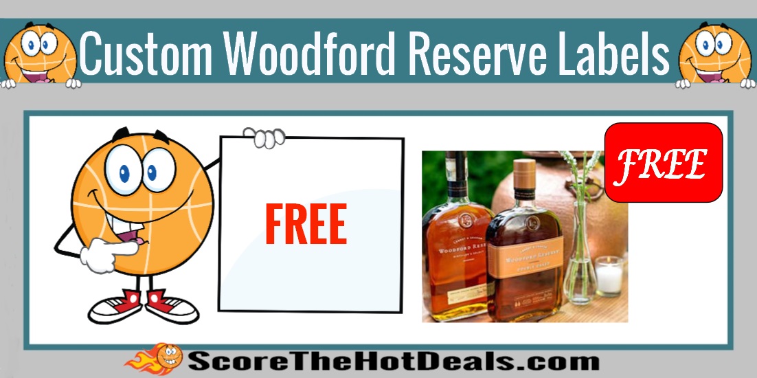 Custom Woodford Reserve Labels!