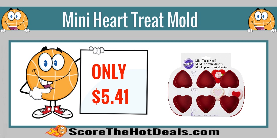 Wilton Mini Heart Treat Mold