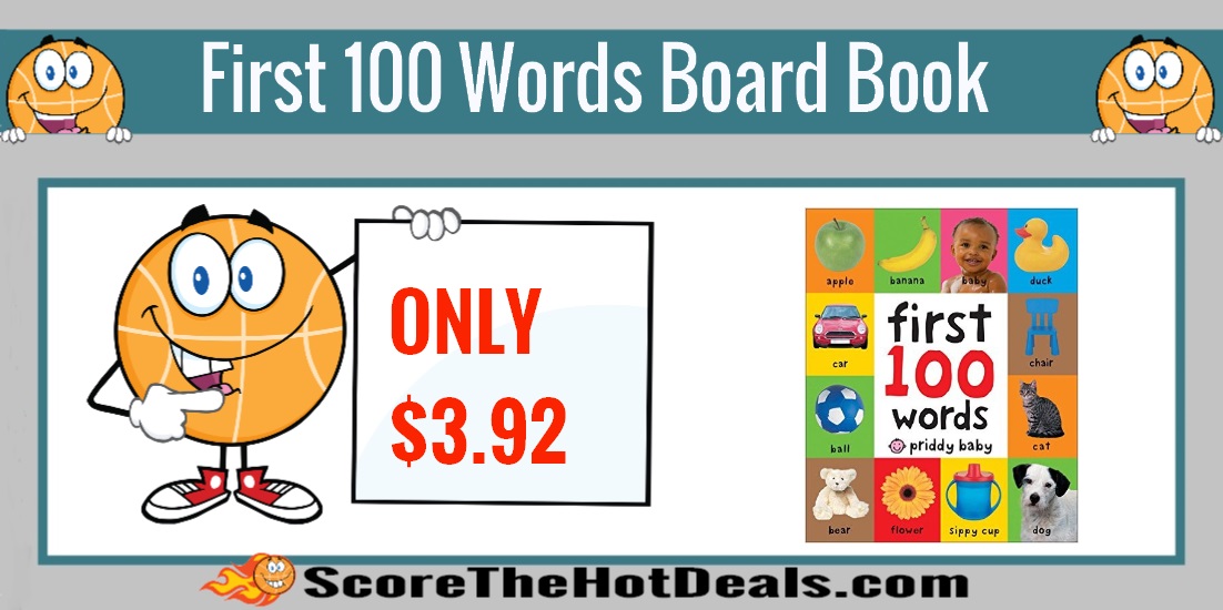 First 100 Words Board Book