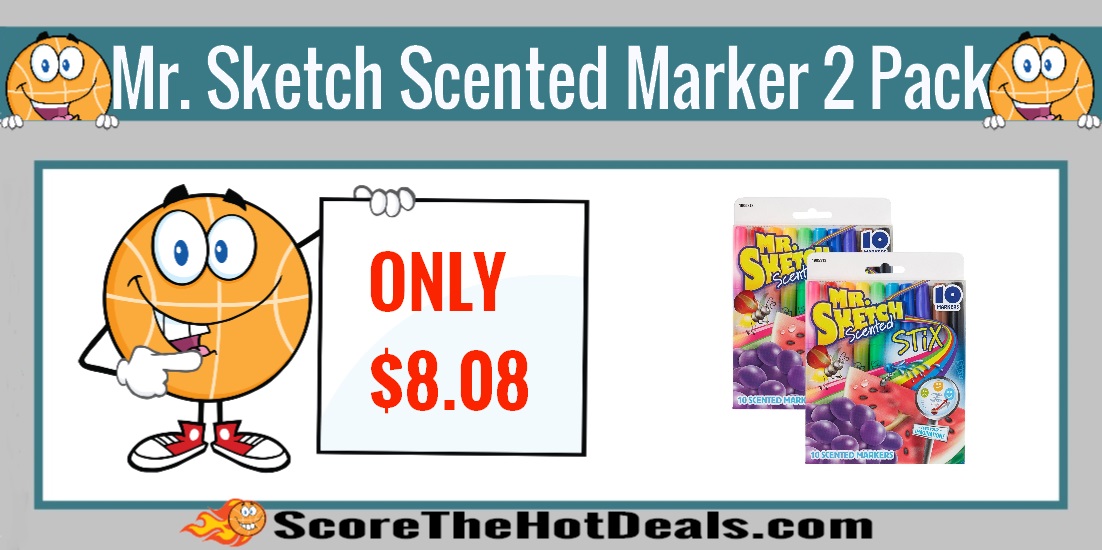 Mr. Sketch scented Stix Watercolor Markers