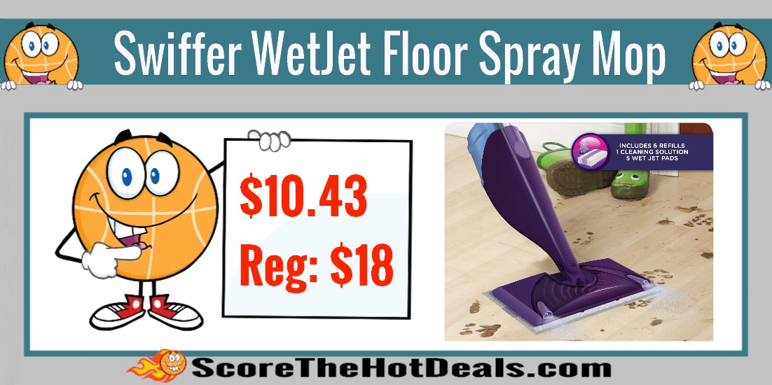 Swiffer WetJet Floor Spray Mop