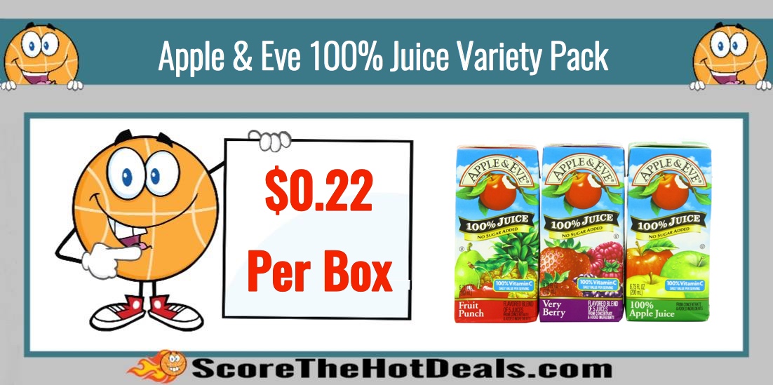Apple & Eve 100% Juice Variety Pack