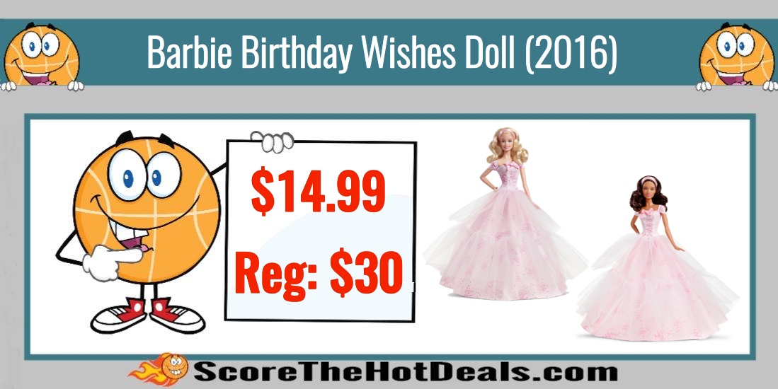 Barbie Birthday Wishes Doll (2016)