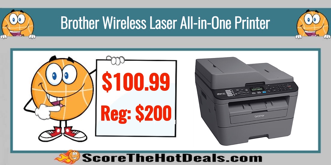Brother Wireless Laser All-In-One Printer