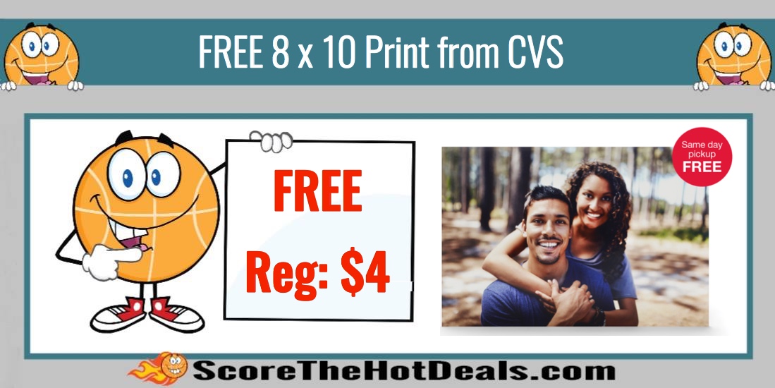 Two Days Only! FREE 8 x 10 Print from CVS!