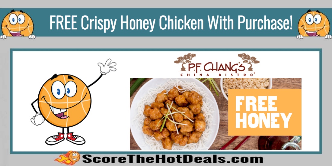FREE Crispy Honey Chicken With Purchase
