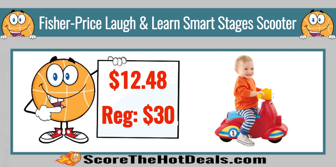 Fisher-Price Laugh & Learn Smart Stages Scooter