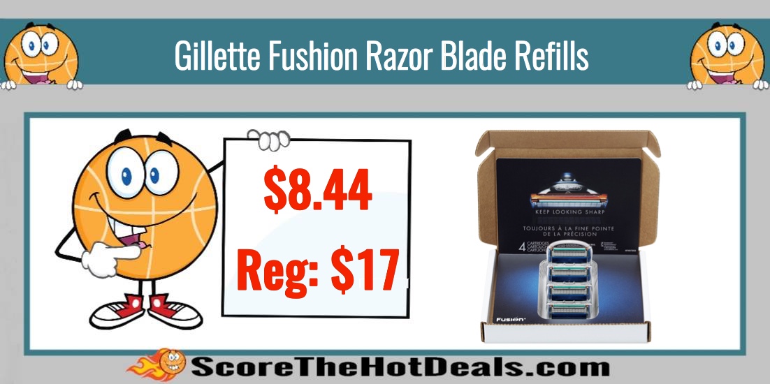 Gillette Fushion Razor Blade Refills