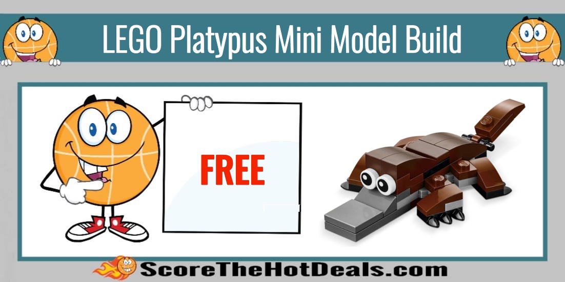 LEGO Platypus Mini Model Build