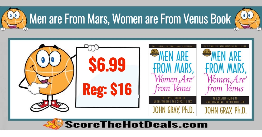 Men are From Mars, Women are From Venus Book