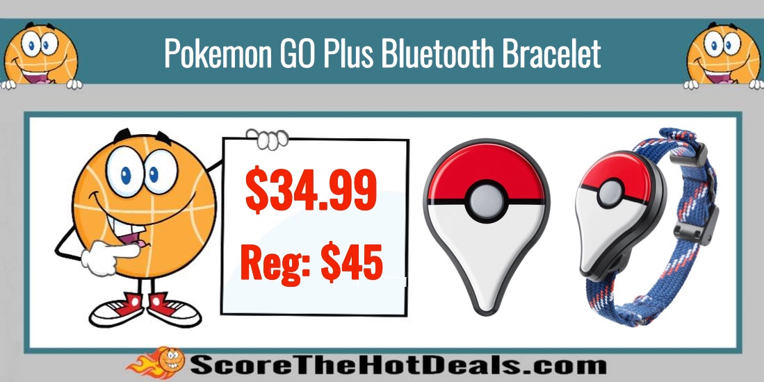 Pokemon GO Plus Bluetooth Bracelet