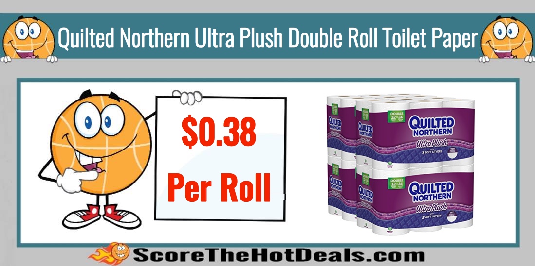 Quilted Northern Ultra Plush Double Roll Toilet Paper