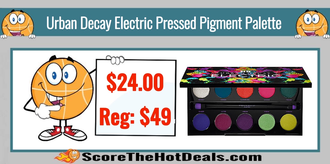 Urban Decay Electric Pressed Pigment Palette