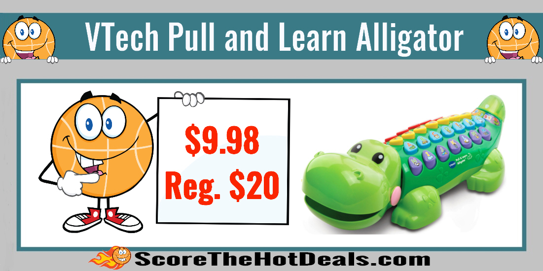 VTech Pull and Learn Alligator
