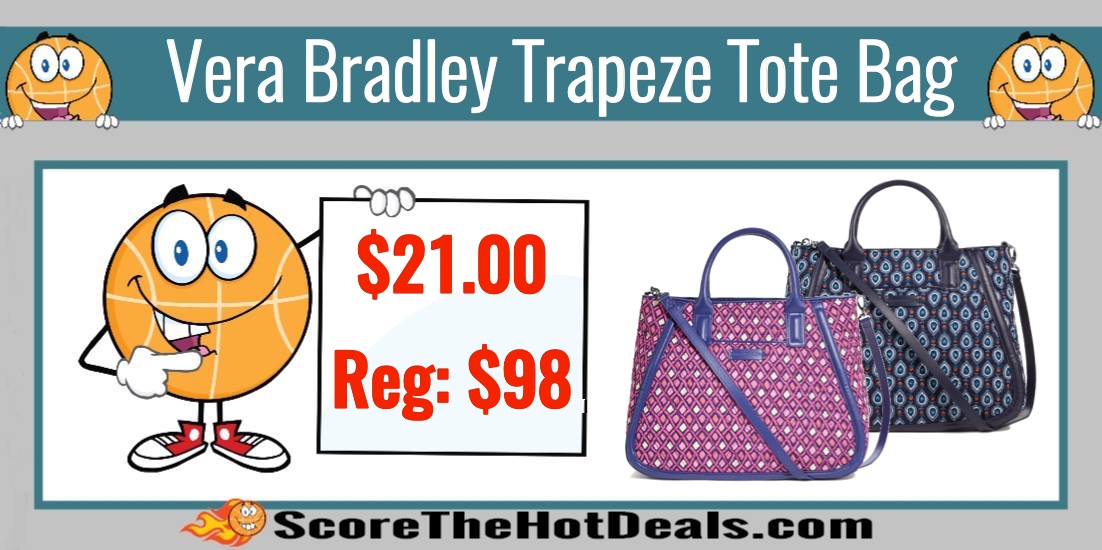 Vera Bradley Trapeze Tote Bag