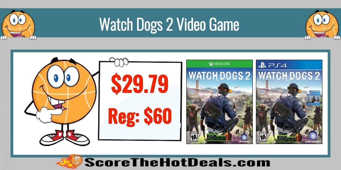 Watch Dogs 2 Video Game