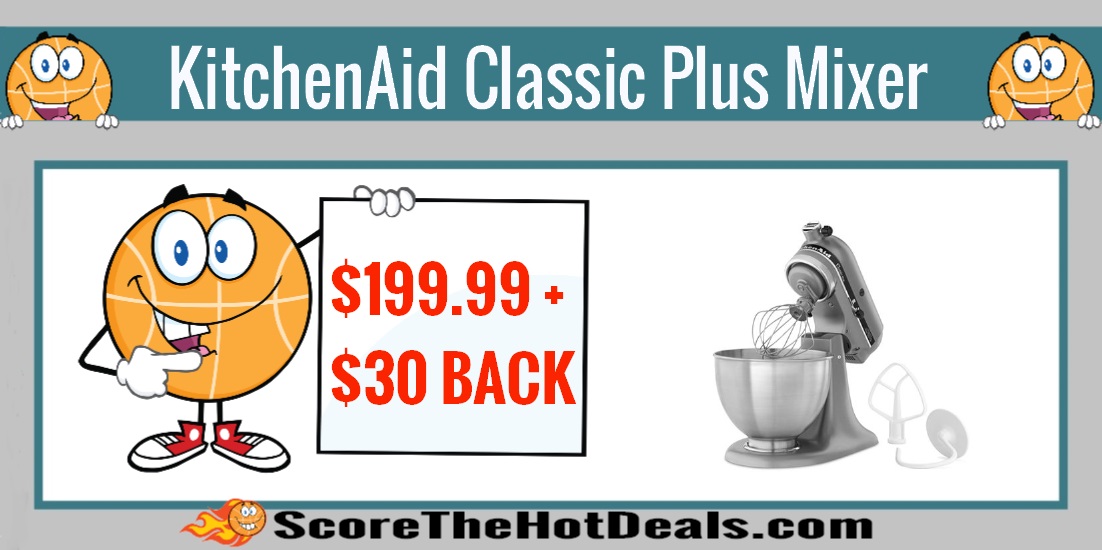 KitchenAid 4.5 Qt. Classic Plus Stand Mixer