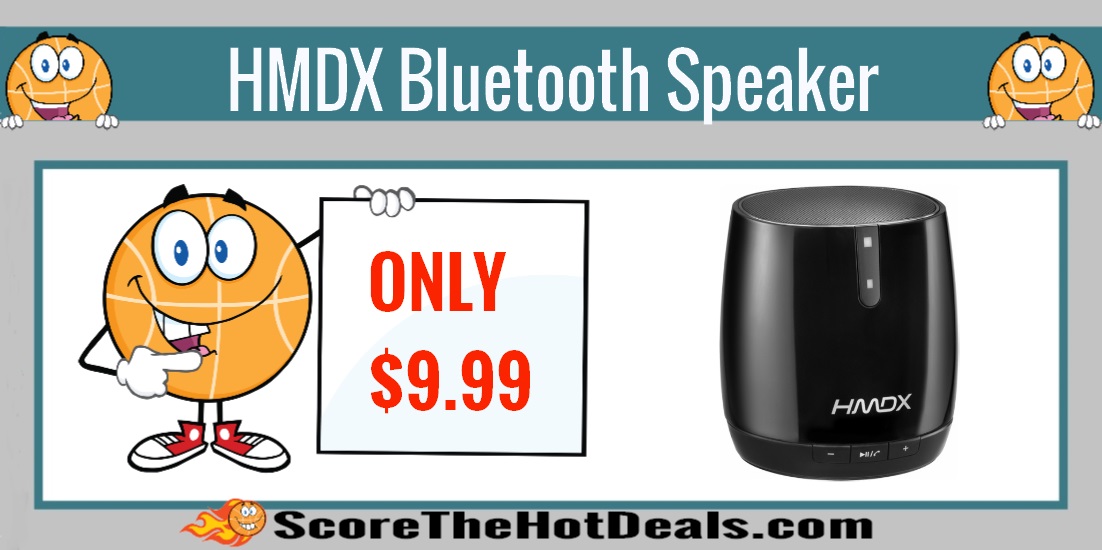 HMDX Chill Portable Bluetooth Speaker