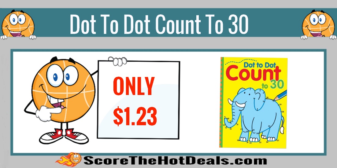 Dot to Dot Count to 30 Book