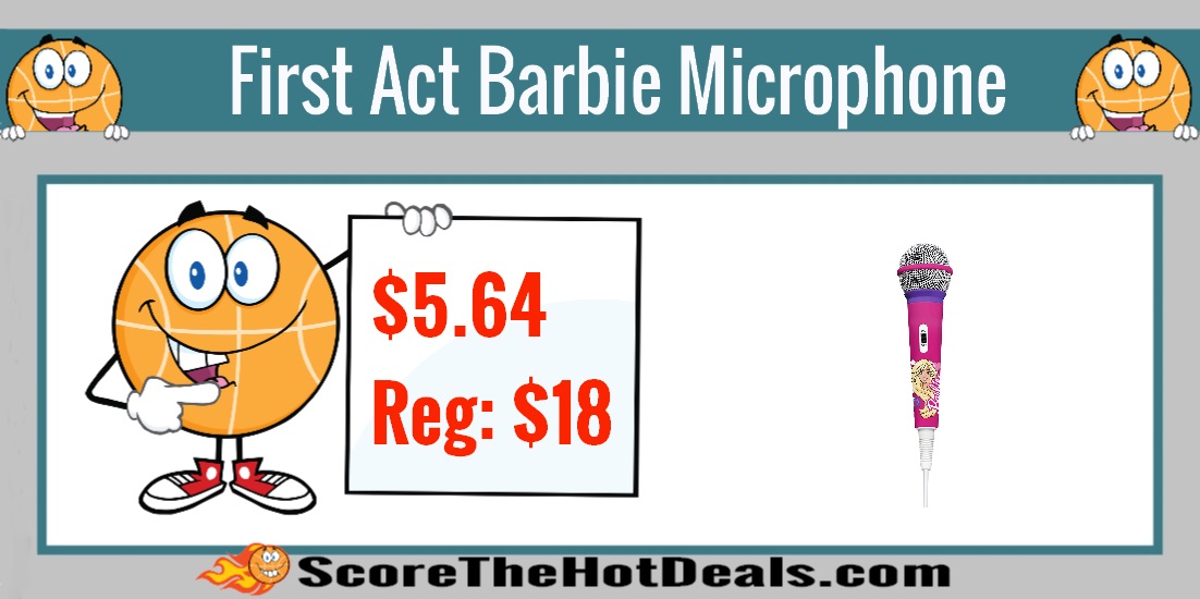 First Act Barbie Microphone