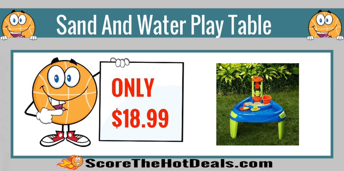 Sand and Water Play Table