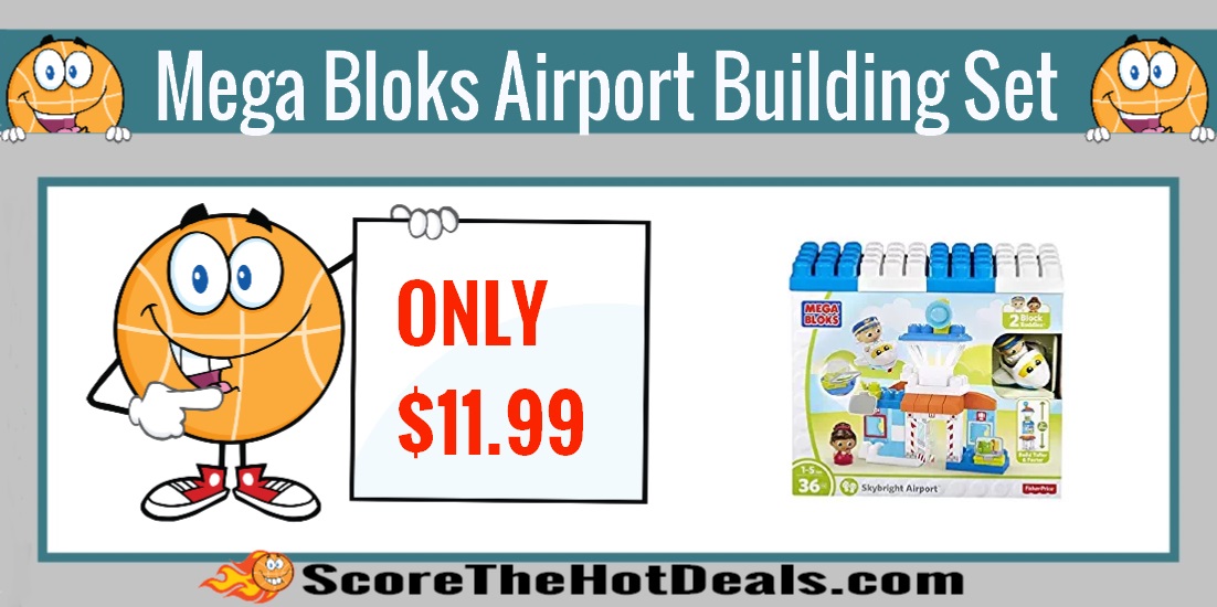 Mega Bloks Skybright Airport Building Set