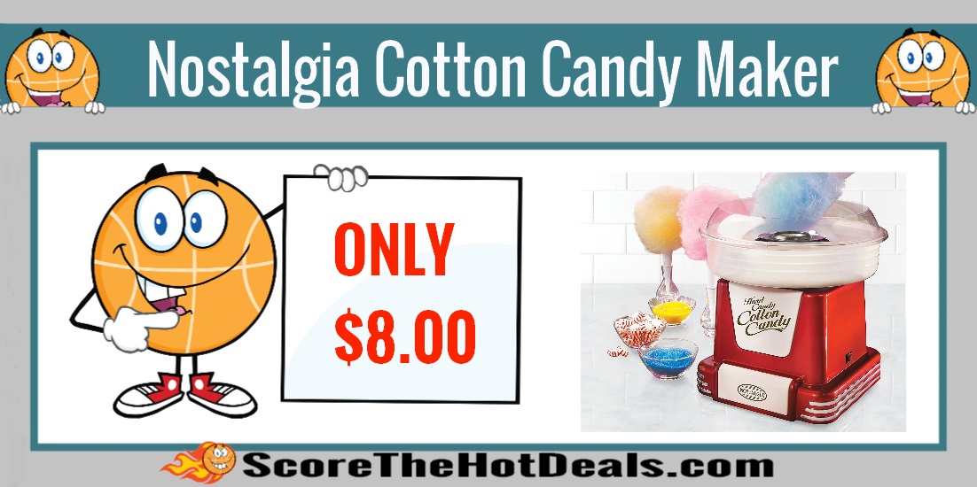 Nostalgia Cotton Candy Maker