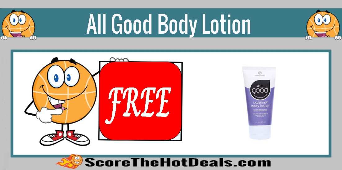 All Good Body Lotion Sample