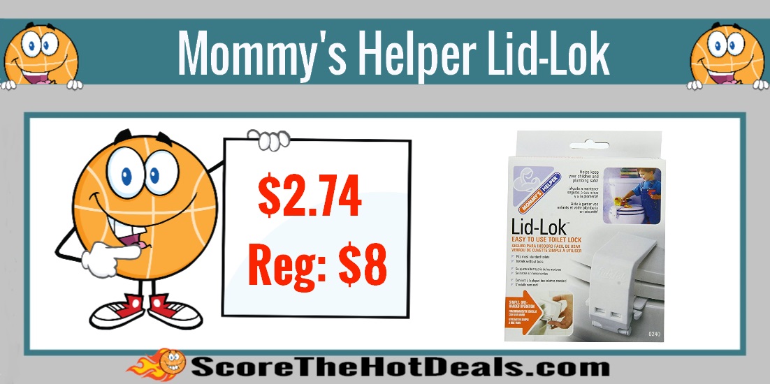 Mommy's Helper Toilet Seat Lid-Lok