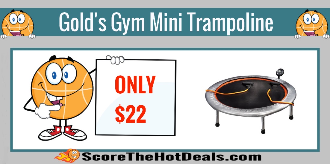 Gold's Gym Mini Trampoline