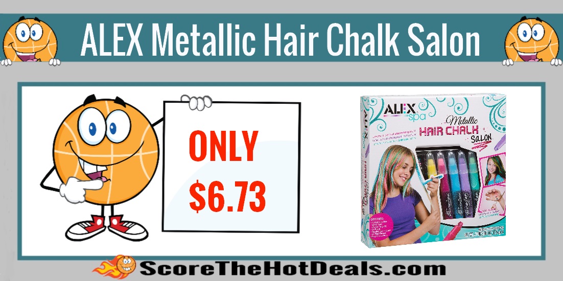 ALEX Spa Metallic Hair Chalk Salon