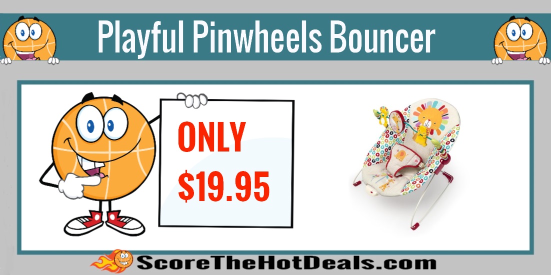 Playful Pinwheels Bouncer