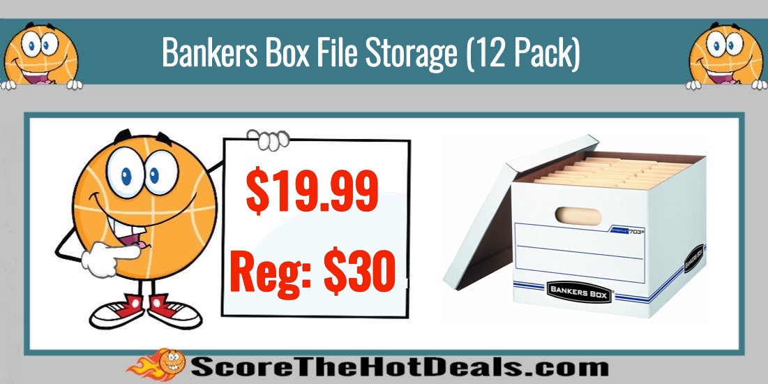 Bankers Box File Storage (12 Pack)