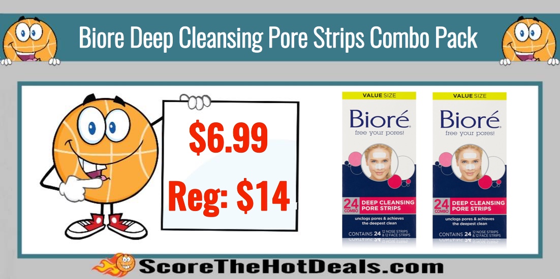 Biore Deep Cleansing Pore Strips Combo Pack