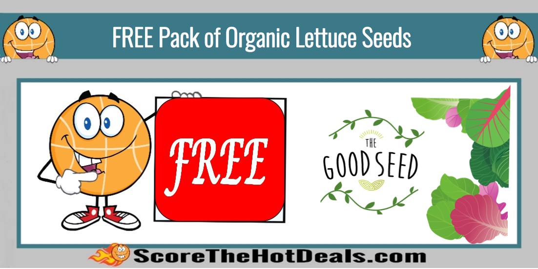 FREE Pack of Organic Lettuce Seeds