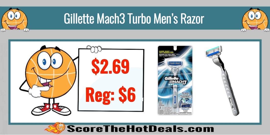 Gillette Mach3 Turbo Men’s Razor