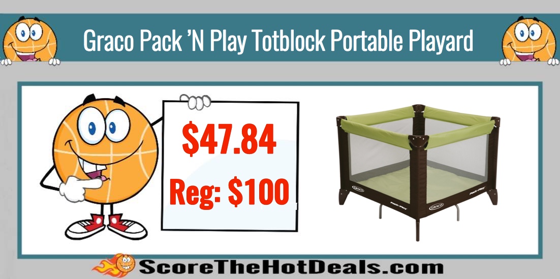 Graco Pack ’N Play Totblock Portable Playard