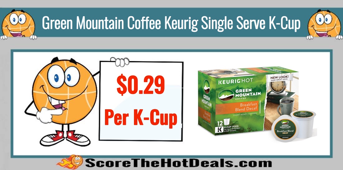 Green Mountain Coffee Keurig Single-Serve K-Cup Pods