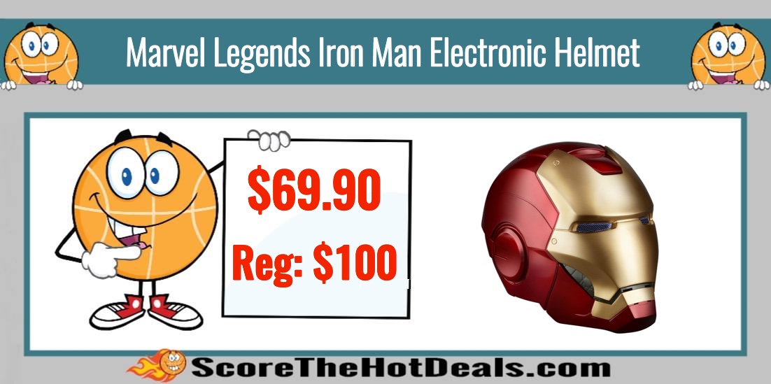 Marvel Legends Iron Man Electronic Helmet