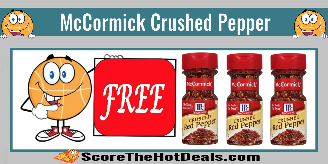McCormick Crushed Pepper Coupon Deal