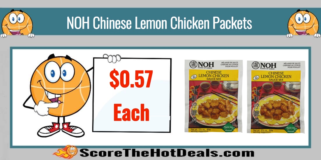 NOH Chinese Lemon Chicken Packets